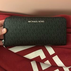 Black Michael Kors wallet